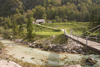 Slovenia - Soca Valley - suspension bridge over the Soca river - photo by I.Middleton