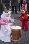 Slovenia - Ljubliana: Pust celebrations - children - photo by I.Middleton