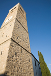 Koper (Capodistria) - Slovenian Istria region / Slovenska Istra - Slovenia: Cathedral of Saint Nazarius - bell tower - photo by I.Middleton