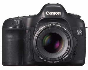 Canon EOS-5D digital SLR camera