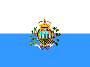 Most Serene Republic of San Marino of San Marino / Serenissima Repubblica di San Marino / So Marino - flag