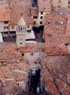 San Marino: small alley behind the town hall (photo by M.Torres)