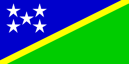 Solomon islands / Solomons / Ilhas Salomo - flag