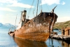 South Georgia Island - Grytviken: abandoned whaling ship (photo by G.Frysinger)