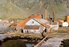 South Georgia Island - Grytviken: abandoned whale oil factory (photo by G.Frysinger)