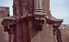 Spain / Espaa - Cartagena: ruins of the old cathedral - pillar (photo by F.Rigaud)