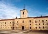 Spain / Espaa - Venta de Baos (Palencia province): convent (photo by Miguel Torres)
