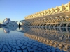 Spain / Espaa - Valencia / Valncia: Prince Philip museum of Science - pond - Museo de les Ciencies Princip Felip (CAC) (photo by M.Bergsma)