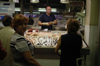 Spain / Espaa - Murcia: fishmonger at Mercado Vernicas (photo by W.Schmidt)