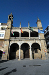 Spain / Espaa - Extremadura - Plasencia: City Hall - Plaza Mayor - Ayuntamiento - Casa Consistorial (photo by M.Torres)