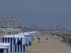 Spain - Valencia - it's hot at the beach - thermal distortion - heat and sand - photo by M.Bergsma