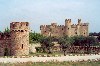 Spain / Espaa - Extremadura - Aldea del Cano - Caceres province: the castle (photo by Miguel Torres)