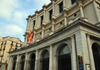 Madrid, Spain: western faade of the Teatro Real, designed by Don Antonio Lpez Aguado and Don Custodio Moreno - Plaza de Oriente - photo by M.Torres