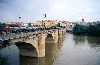 Spain / Espaa - Logroo: the stone bridge over the Ebro - Ponte de Piedra
