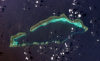 Spratly islands - Pearson Reef: satelitte image - photo by NASA, Johnson Space Center, Earth Sciences and Image Analysis Laboratory (in P.D.)