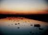 Sudan - White Nile River - Jonglei / Junqali state: sunset - bush fires make the sunset more colorful - photo by Craig Hayslip