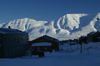 Svalbard - Spitsbergen island - Longyearbyen: settlement and view over Adventsfjorden - photo by A. Ferrari