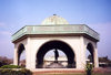 Swaziland - Lobamba: protected statue - King Sobhuza II Memorial Park - Ezulwini valley - photo by Miguel Torres