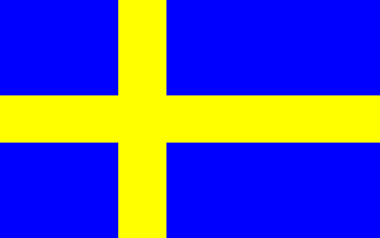 Sweden / Sverige / Sucia / Sude / Schweden / Svedska / Isve - flag