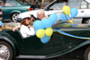 Sweden - Helsingborg: students' graduation parade - baloons (photo by Charlie Blam)