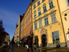Sweden - Stockholm: faades of the old town - Gamla Stan (photo by M.Bergsma)