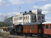 Vastervik, Kalmar ln, Sweden: Steam Train arriving at the station - photo by A.Bartel