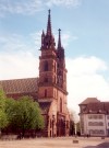 Switzerland / Suisse / Schweiz / Svizzera - Basel: Mnster and Mnsterplatz (photo by Miguel Torres)
