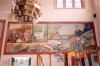 Aleppo / Halab / ALP: train station mural (photo by Petri Alanko)