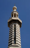 Damascus, Syria: stripped minaret - detail of Al-A'rishah mosque, eastern end of Via Recta, Zaitouna street - photographer: M.Torres