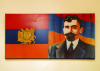 Damascus, Syria: a touch of Armenia - flag - Bab Touma - photographer: M.Torres