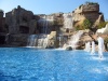 Syria - Damascus: fake waterfalls at a restaurant (photographer: D.Ediev)