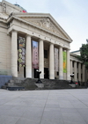 Taipei, Taiwan: National Taiwan Museum north faade - neo-classical portico - photo by M.Torres