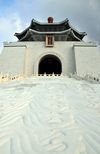 Taipei, Taiwan: Chiang Kai-shek's Memorial Hall - architect Yang Cho-cheng - photo by M.Torres