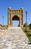 Hisor, Tajikistan: gate at Hisor / Hissar fortress, once part of the Bukhara emirate - photo by M.Torres