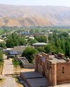 Hisor, Tajikistan: the new madrassah - Islamic school - photo by M.Torres