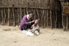 Tanzania - Mother with child in a Masai village near Ngorongoro Crater - photo by A.Ferrari