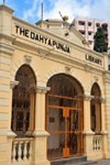Dar es Salaam, Tanzania: The Dahya Punja Library - Indira Gandhi Street - photo by M.Torres