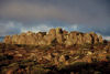 Tasmania - Australia - Hobart region -Mount Wellington: rocks - natural menhirs (photo by S.Lovegrove)