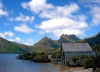 Tasmania - Cradle Mountain -  Lake St Clair National Park: Dove Lake walk - boat hut (photo by Luca dal Bo)
