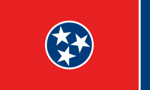 Tennessee flag - United States of America / Estados Unidos / Etats Unis / EE.UU / EUA / USA