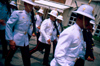 Thailand - Bangkok / Krung Thep / BKK: Royal Thai army - parade - Wat Prah Keo (photo by K.Strobel)