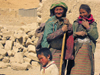 Tibet - Tibetan women - 3 generations - photo by M.Samper
