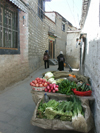 Tibet - Lhasa: back alley - photo by P.Artus