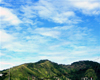 Trinidad - Port of Spain: hills and sky - photo by P.Baldwin