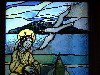 Tristan da Cunha: Edinburgh - St Joseph's Catholic Church - stained glass window