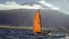 Tristan da Cunha: sailing - boat in the South Atlantic (photo by J.Ekwall )