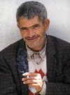 Sfax: a smoker - man with cigarette (photo by J.Kaman)