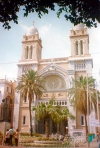 Tunisia - Tunis: Catholic Cathedral of Saint Vincent (photo by Miguel Torres)