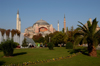 Istanbul, Turkey: Aya Sofya - lawn - Sultan Ahmet Square  - Eminn District - photo by J.Wreford