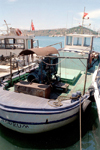 Turkey - Bodrum: boat will al fresco engine - photo by M.Bergsma